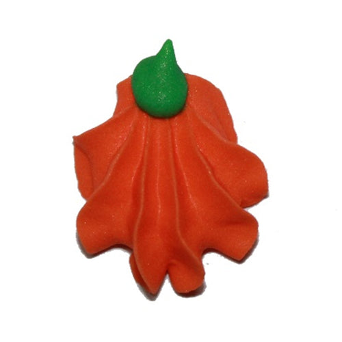 Mini Pumpkin Royal Icing cake topper edible layon 200/pkg