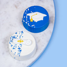 Graduation Hat/Cap and Diploma: White Set, Royal Icing Decorations - Bulk