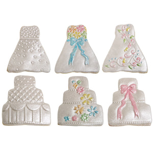 Cookie Cutter Texture Sets- Mini Wedding Set