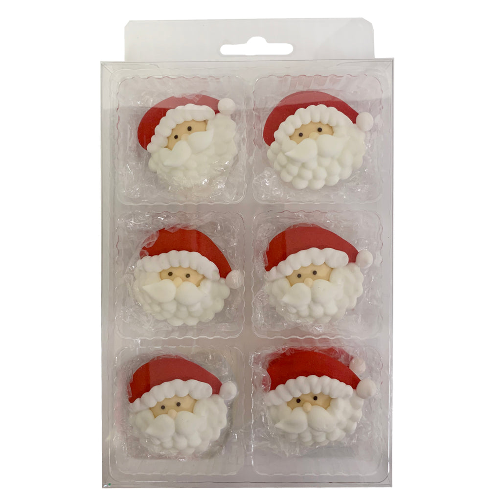 Mini Santa Face Royal Icing Decorations - Retail Package – Summit