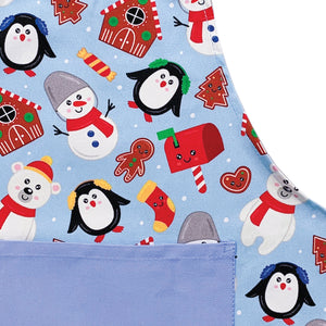 Holiday Friends Christmas Children's Apron