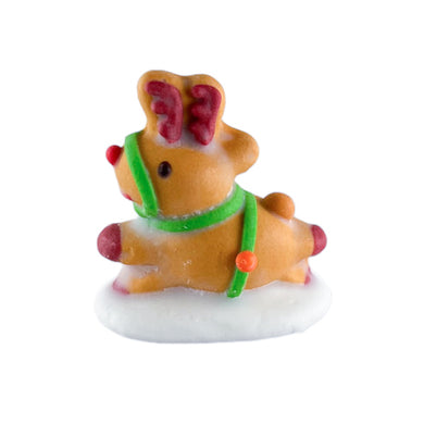 3D Royal Icing Reindeer Gingerbread Houses & Cake Toppers/20 pk