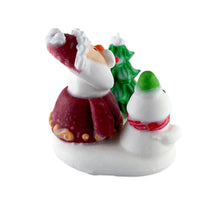 3D Edible Santa Snowman Gingerbread House Decoration/Cake Toppers/ 12 pk