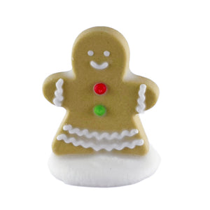 3D Royal Icing Gingerbread Girl for Houses or Cake Toppers/20 pk