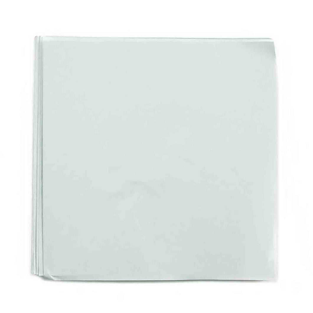 4 x 4 White Candy Foil Squares, Case of 1000