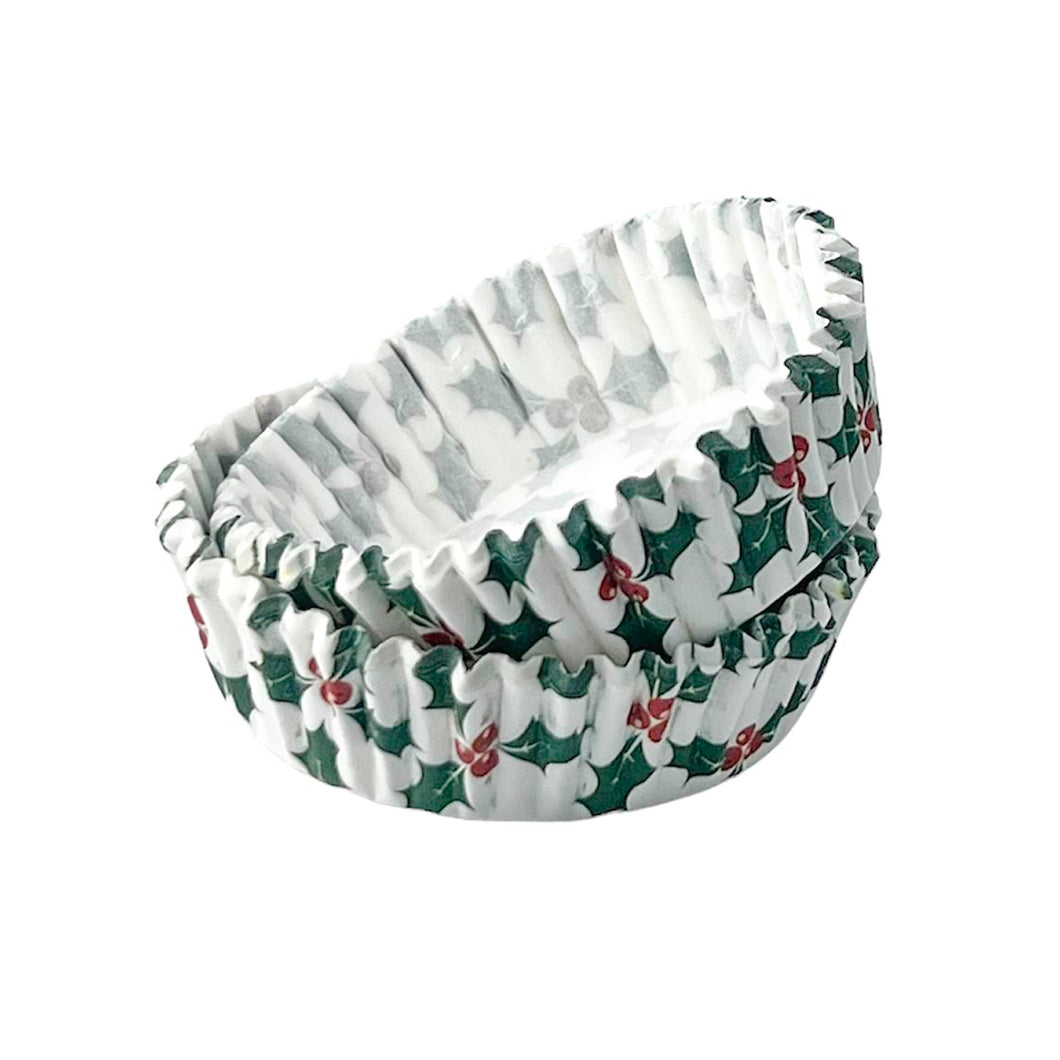 #105 Holly & Berries Candy Cups