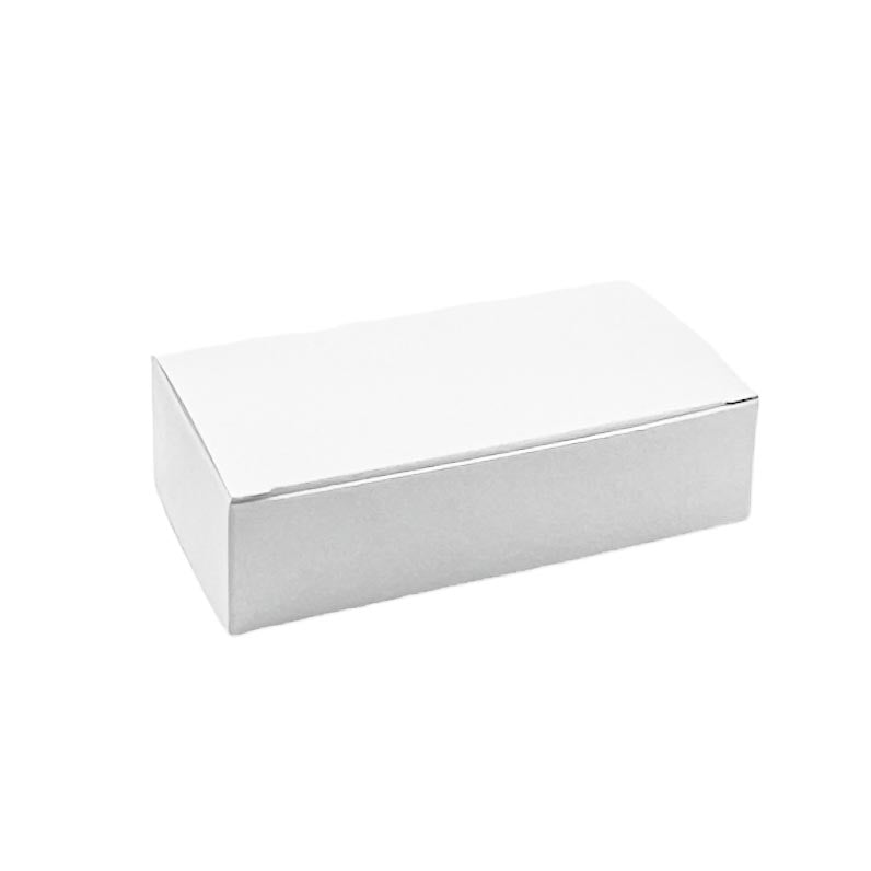 1/4 Pound Folding One-Piece Boxes, White