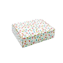 1/4 Pound Folding Short One-Piece Boxes, Holiday Lights