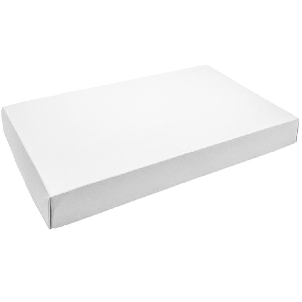 1 Pound Folding Short One-Piece Boxes, White