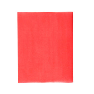 Red Waxed Paper Rectangle Caramel Wrappers, Case of 1000