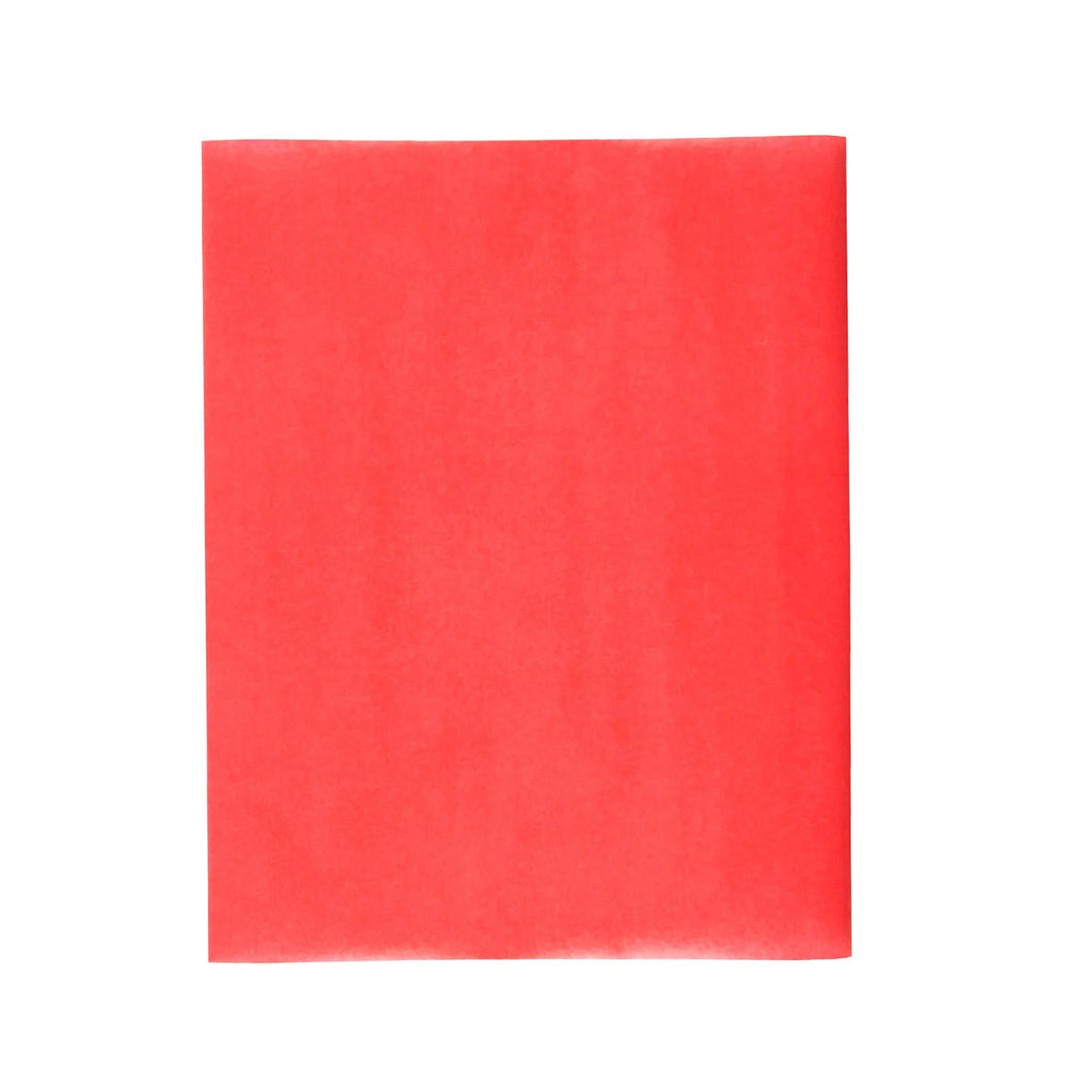 Red Waxed Paper Rectangle Caramel Wrappers, Case of 1000