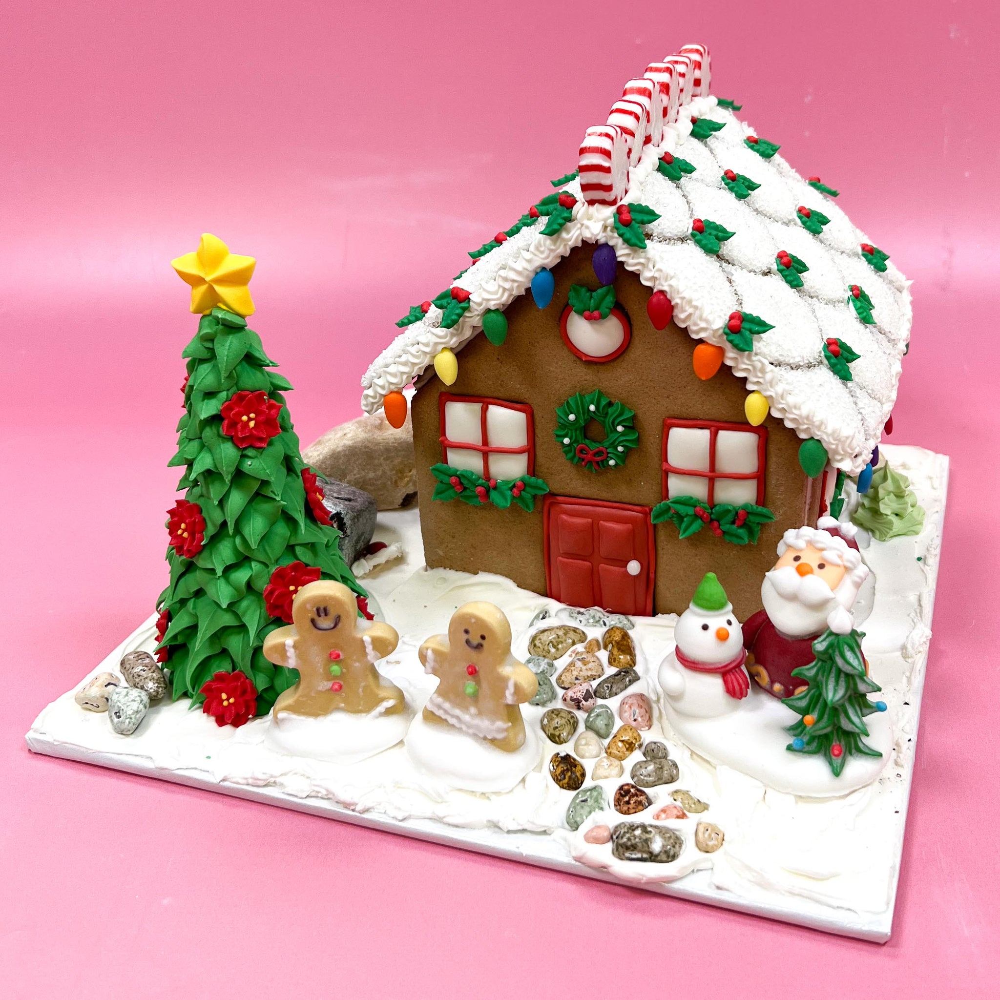 Christmas Gingerbread House Silicone Mold Baking Tools Cake Decorating  Tools DIY Christmas 