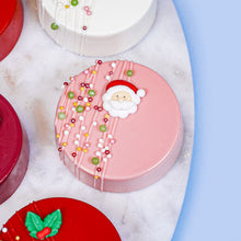 Mini Santa Face Royal Icing Decorations - Bulk