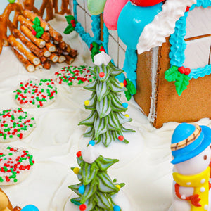 3D Edible Christmas Tree-Medium/20 pk Gingerbread House Decoration