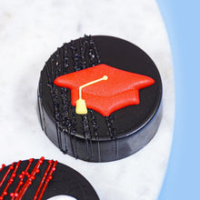 Graduation Hat/Cap and Diploma: Red Set, Royal Icing Decorations - Bulk