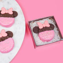 Pink Bow Minnie Royal Icing Edible Cupcake Decorations Bulk