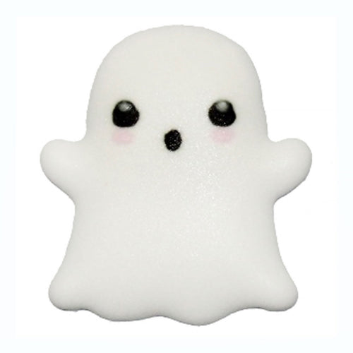 Ghost with Rosey Cheeks Royal Icing cake topper edible layons 150/pkg