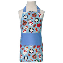 Christmas Children's Apron- Holiday Friends