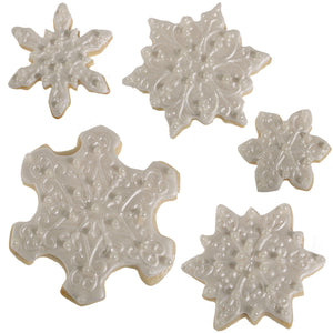 Cookie Cutter Texture Set- Snowflakes