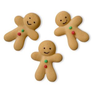 Mini Gingerbread Boys Royal Icing Decorations - Bulk