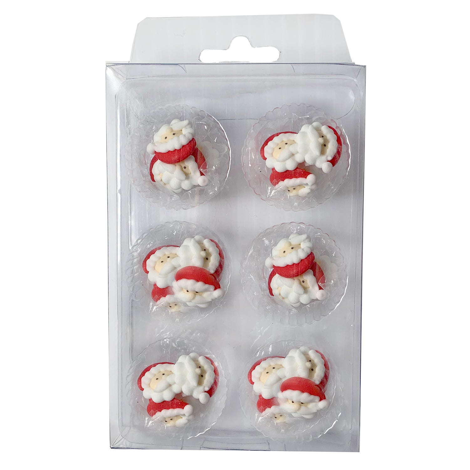 Mini Santa Face Royal Icing Decorations - Retail Package – Summit