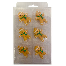 Large Gingerbread Boy Royal Icing Decorations - Retail Package