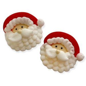 Medium Whimsy Santa Royal Icing Decorations - Retail Package