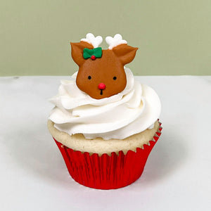 Large Reindeer Royal Icing Decorations - Retail Package