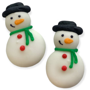 Medium Snowman Royal Icing Decorations - Bulk