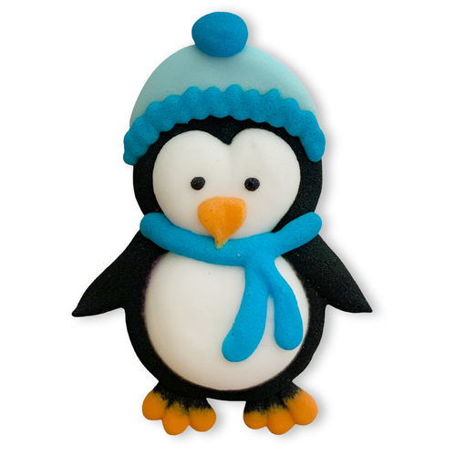 Large Penguin Royal Icing Decorations - Retail Package