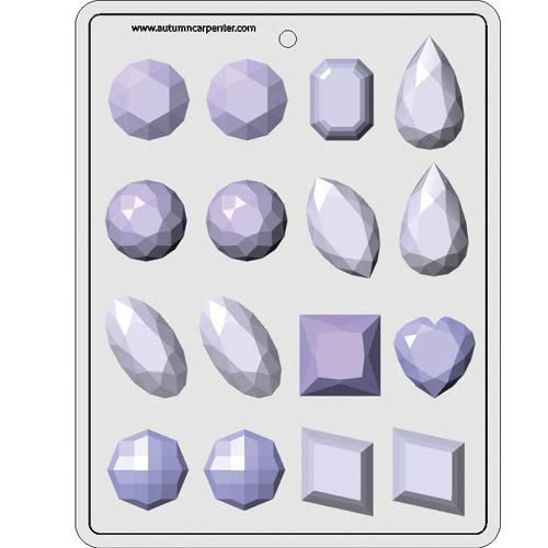 Hard Candy Jewel Mold- Round Assortment – Summit Baking Supplies