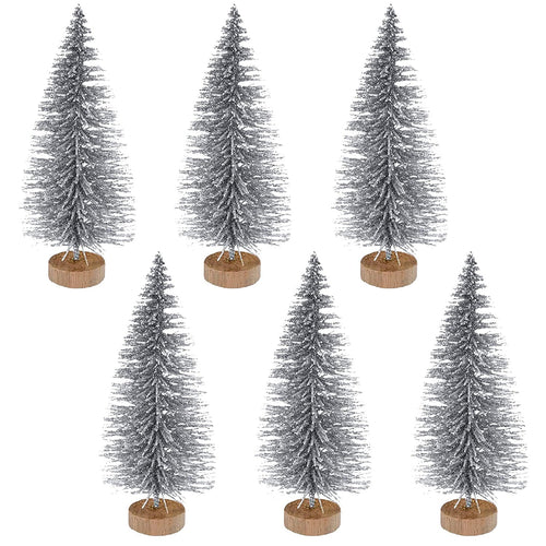 Snow-Tipped Silver Holiday Christmas Tree 3.5